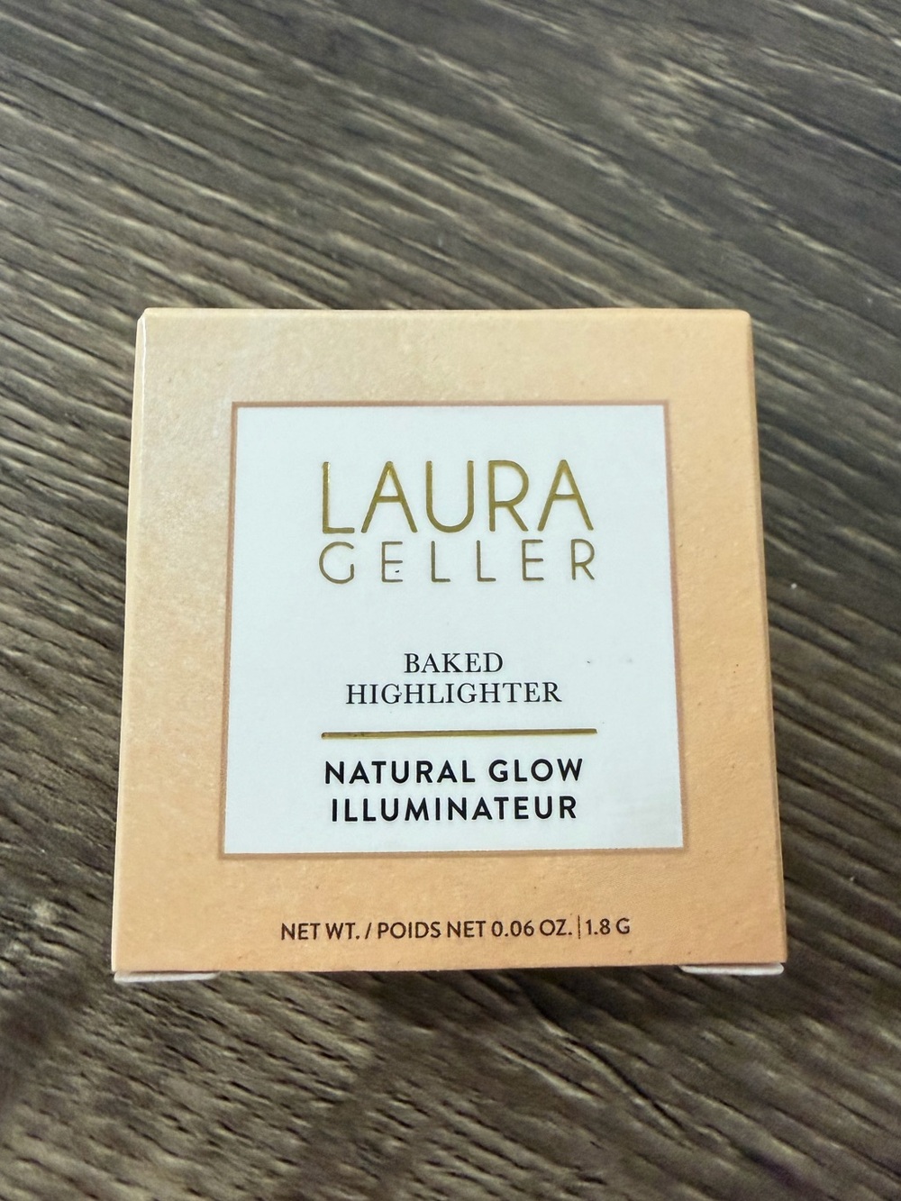 Laura Geller Baked Highlighter Natural Glow French Vanilla 1.8 g New